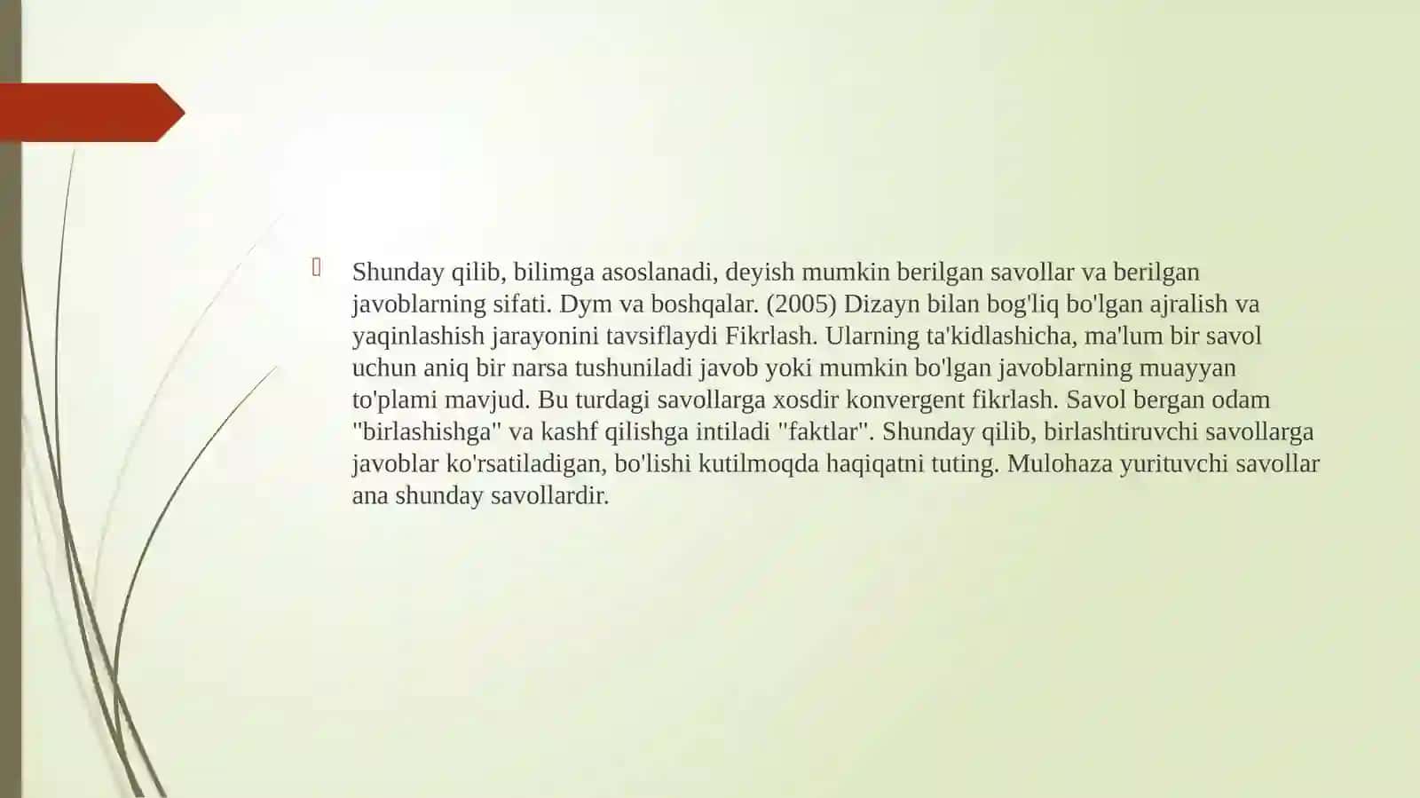 Manfaatdor tomonlar o‘rtasidagi mojarolar va ularni boshqarish 4
