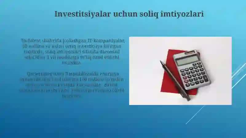 Soliqni to‘lashda chegirmalar va imtiyozlar 4