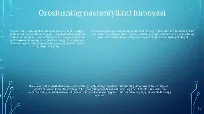 OʼRta Asrlar Tarixi Falsafasi 4