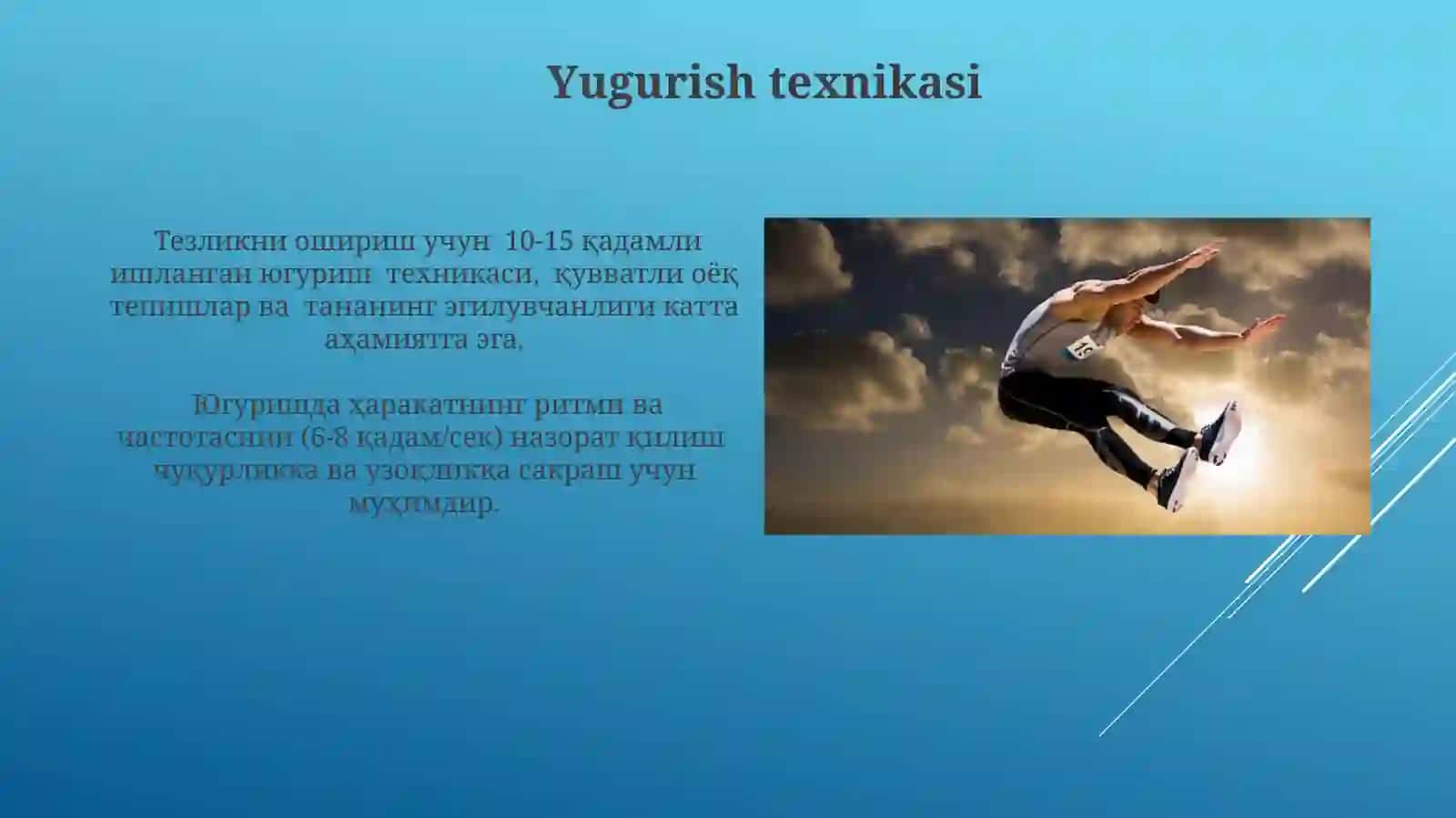 Uzoqqa sakrash texnikasi 4
