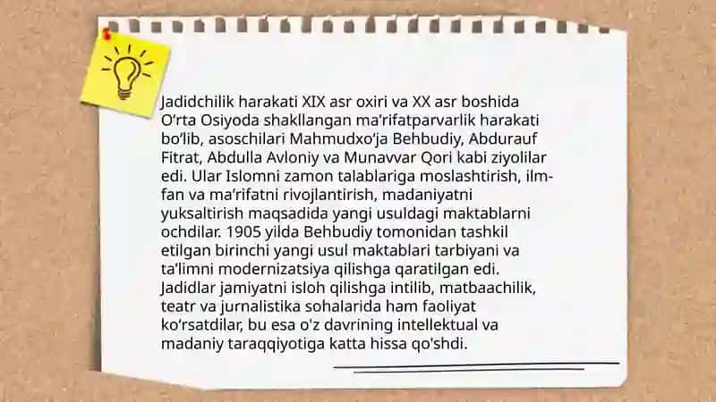 Turkistonda jadidchilik harakati 4