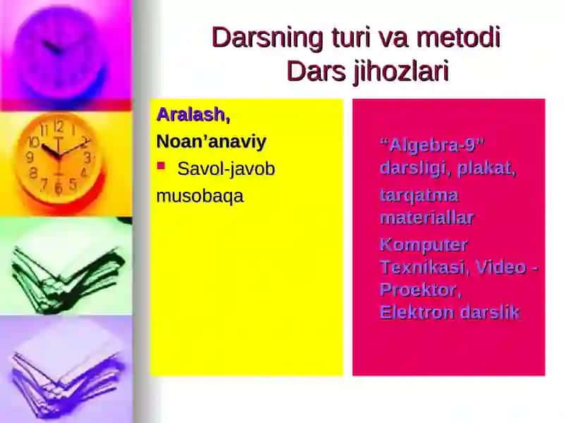 Kvadrat tengsizlik va uning yechimi 4