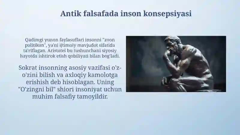 Falsafada inson muommosi 4