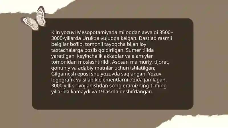 Yozuv va uning tarixiy koʻrinishlari 4