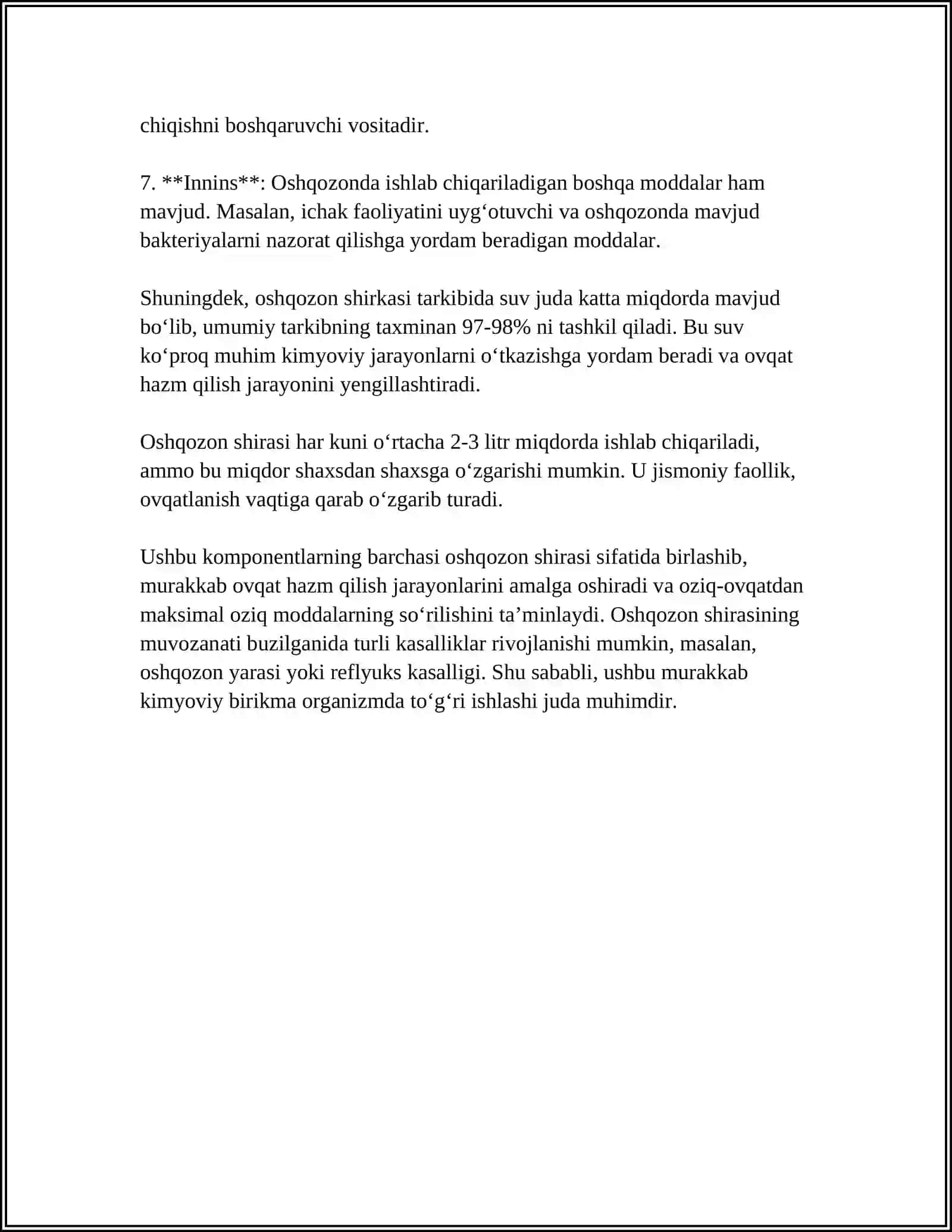 OSHQOZON SHIRASINING INTERPRITATSIYASI 4