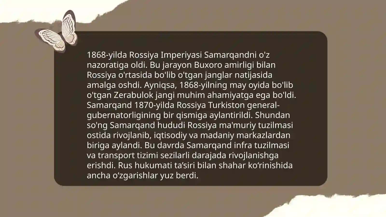 Rossiya imperiyasining O‘rta Osiyoga harbiy yurishlari 4