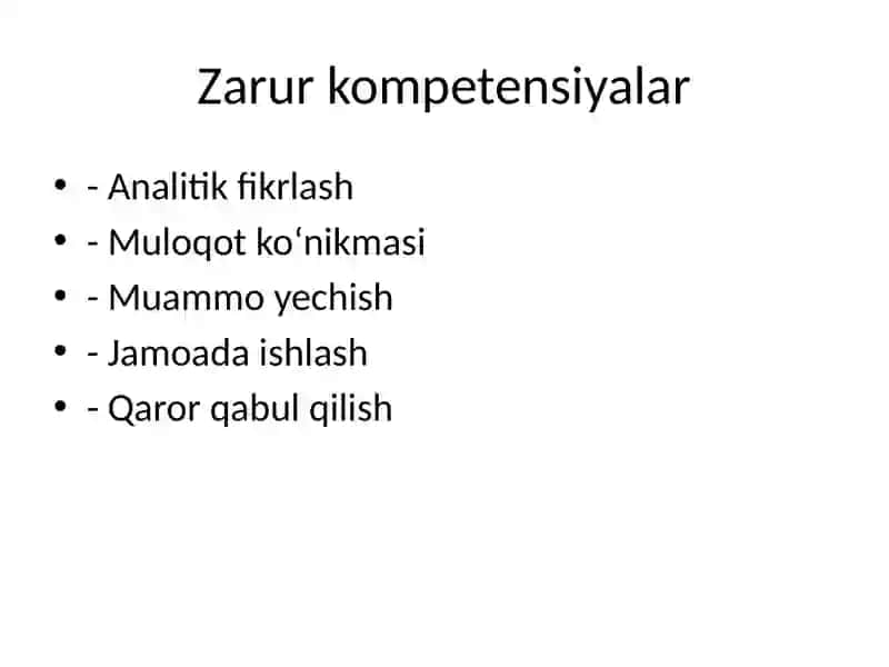 Konsultantning kasbiy tayyorgarligi 4