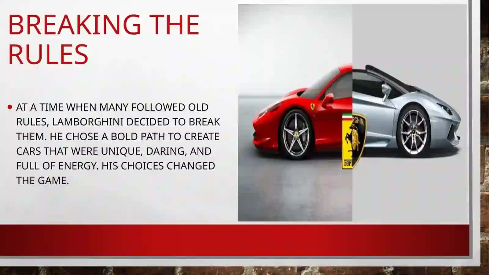 The Story of Lamborghini 4