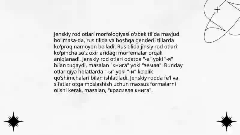 Otlarning 3-turlanishi. Jenskiy roddagi otlar 4