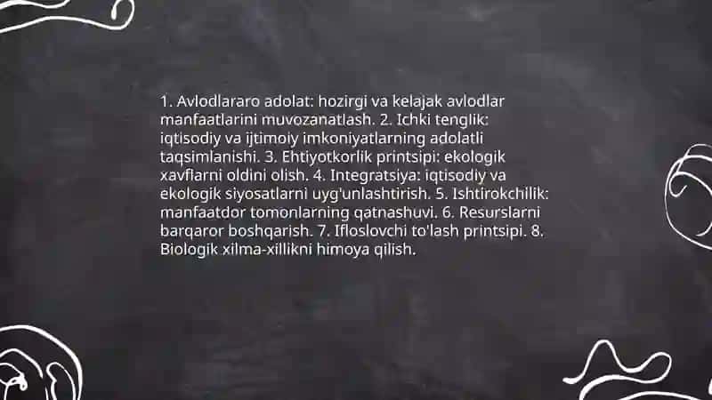 Barqaror rivojlanish konsepsiyasi 4
