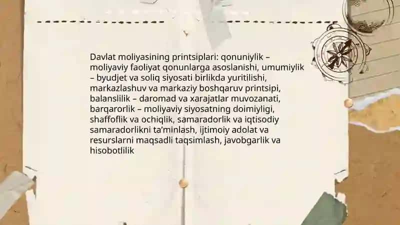 Davlat moliyasi va uning tarkibiy tuzilishi 4