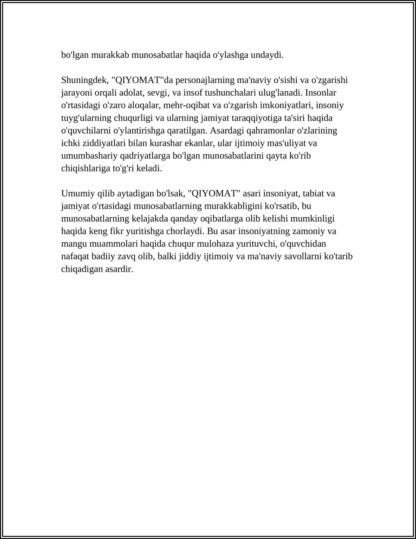QIYOMAT ASARI 4
