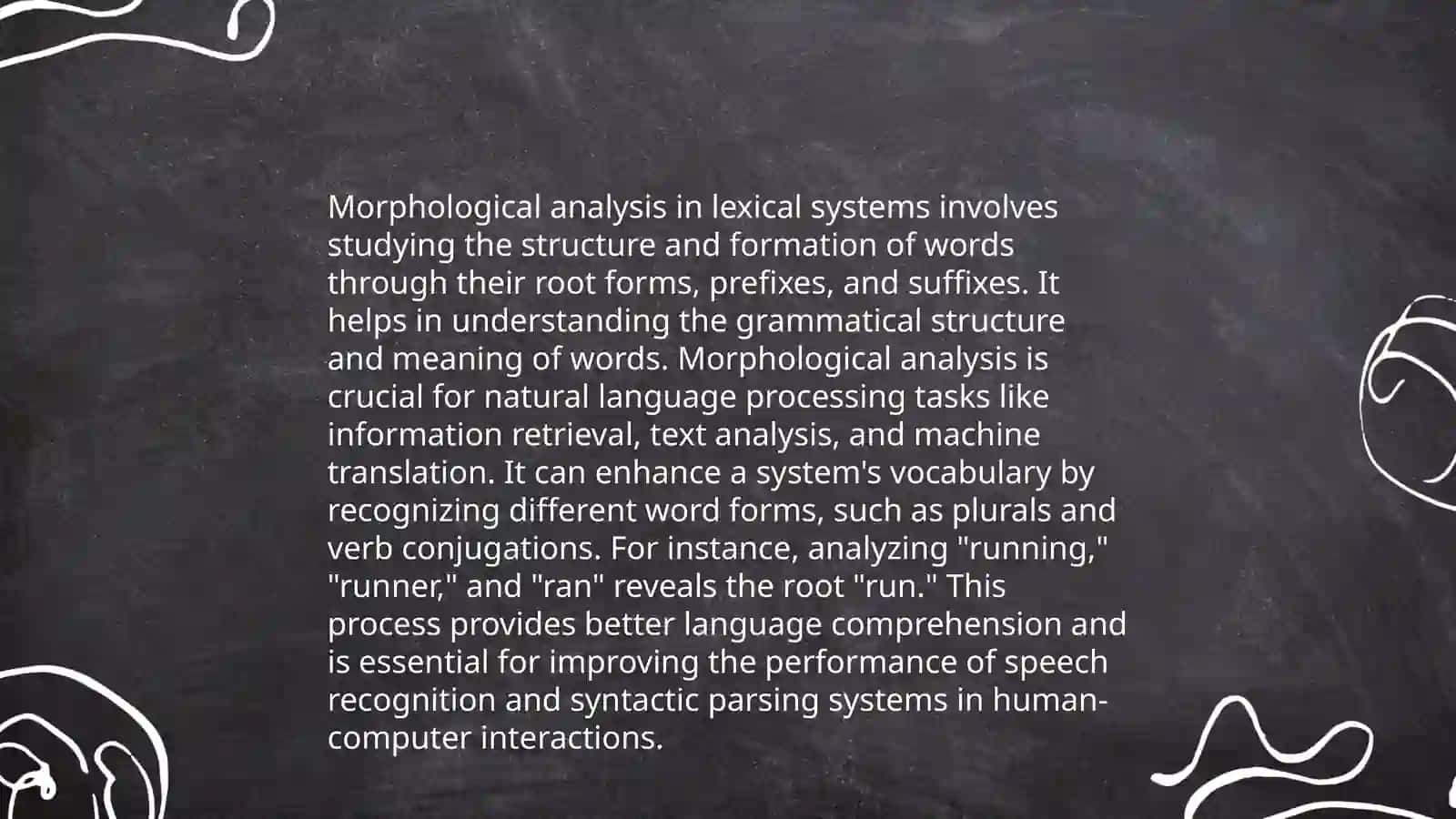 Typology of lexical systems 4