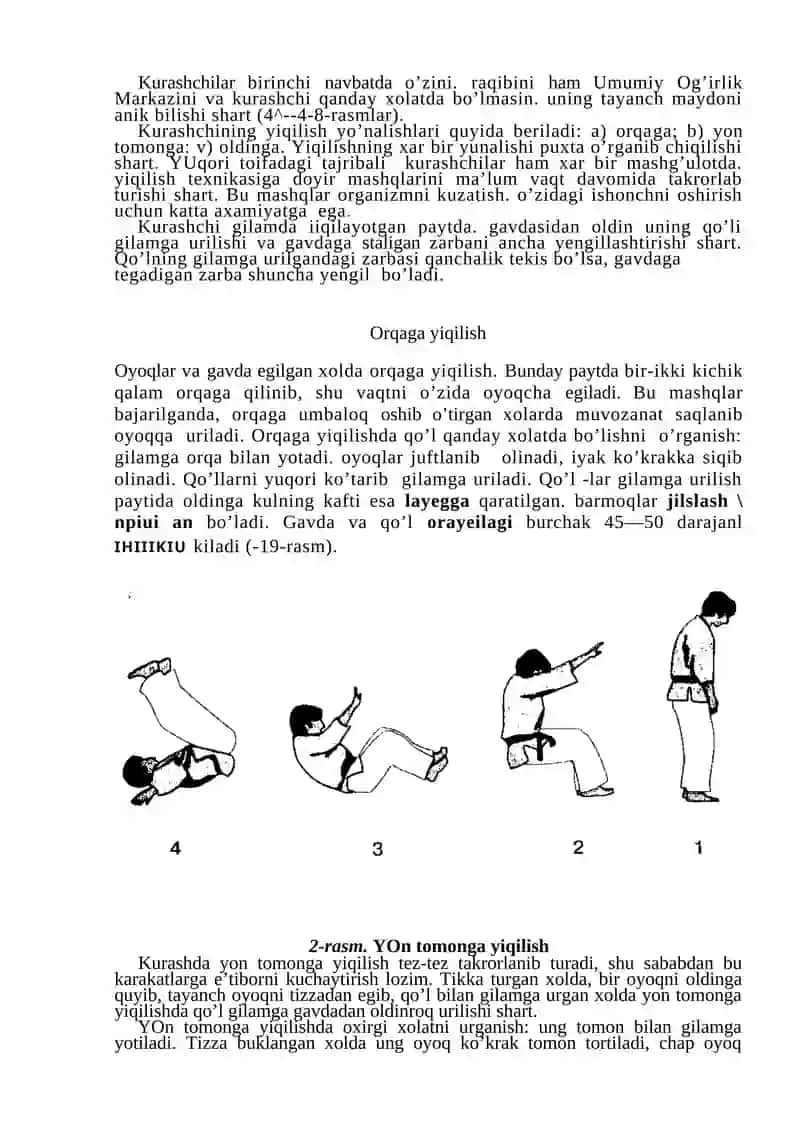 Kurash Texnikasi va Taktikasi 4