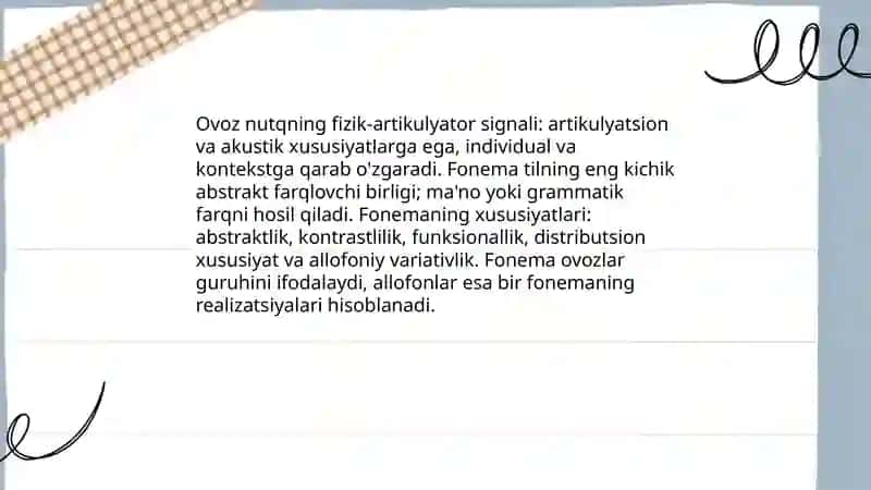 Fonetika va Fonologiya 4