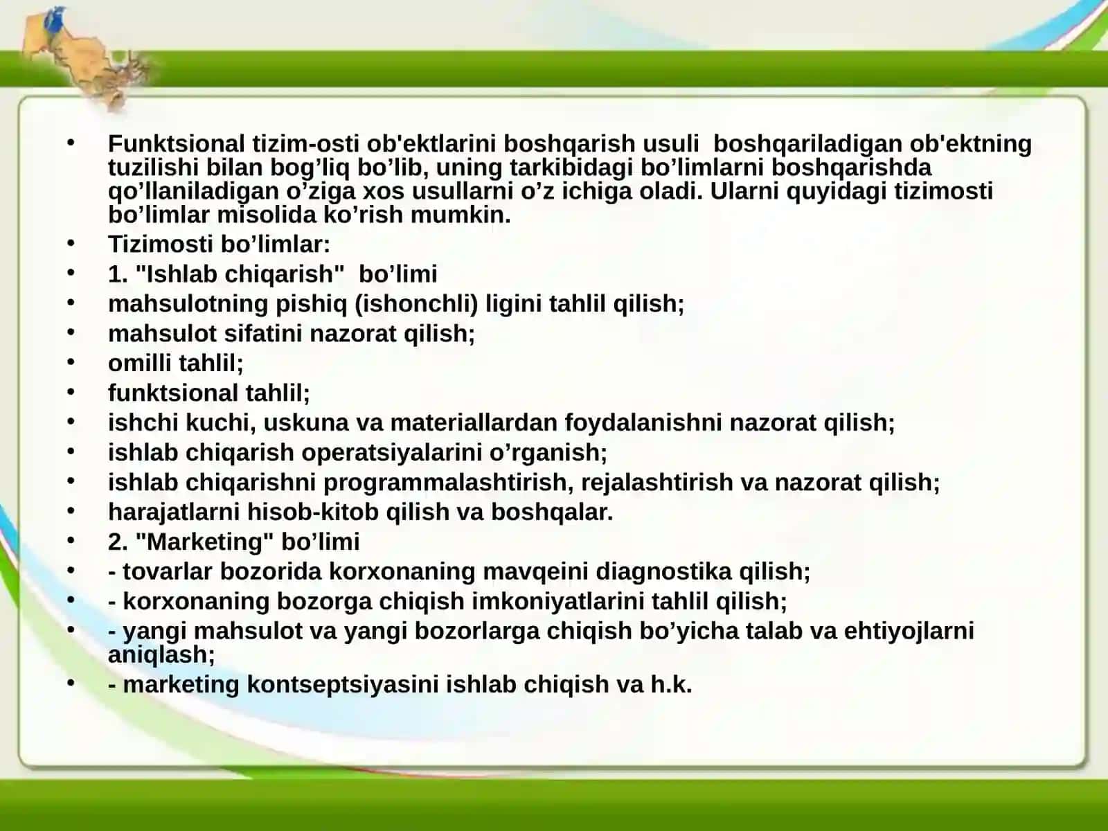 Boshqaruv qarorlari va ularni qabul qilish 4