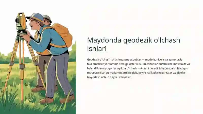 Geodeziya va uning asosiy tushunchalari 4