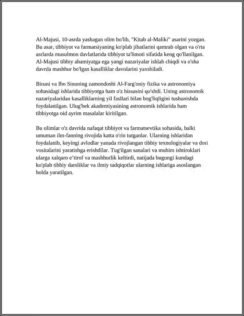 TIBBIYOT VA FARMASEFTIKADA OLIMLAR 4