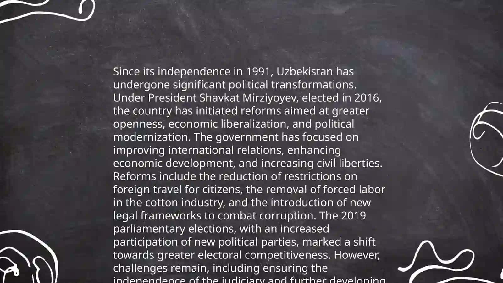 Economic Reforms in New Uzbekistan 4