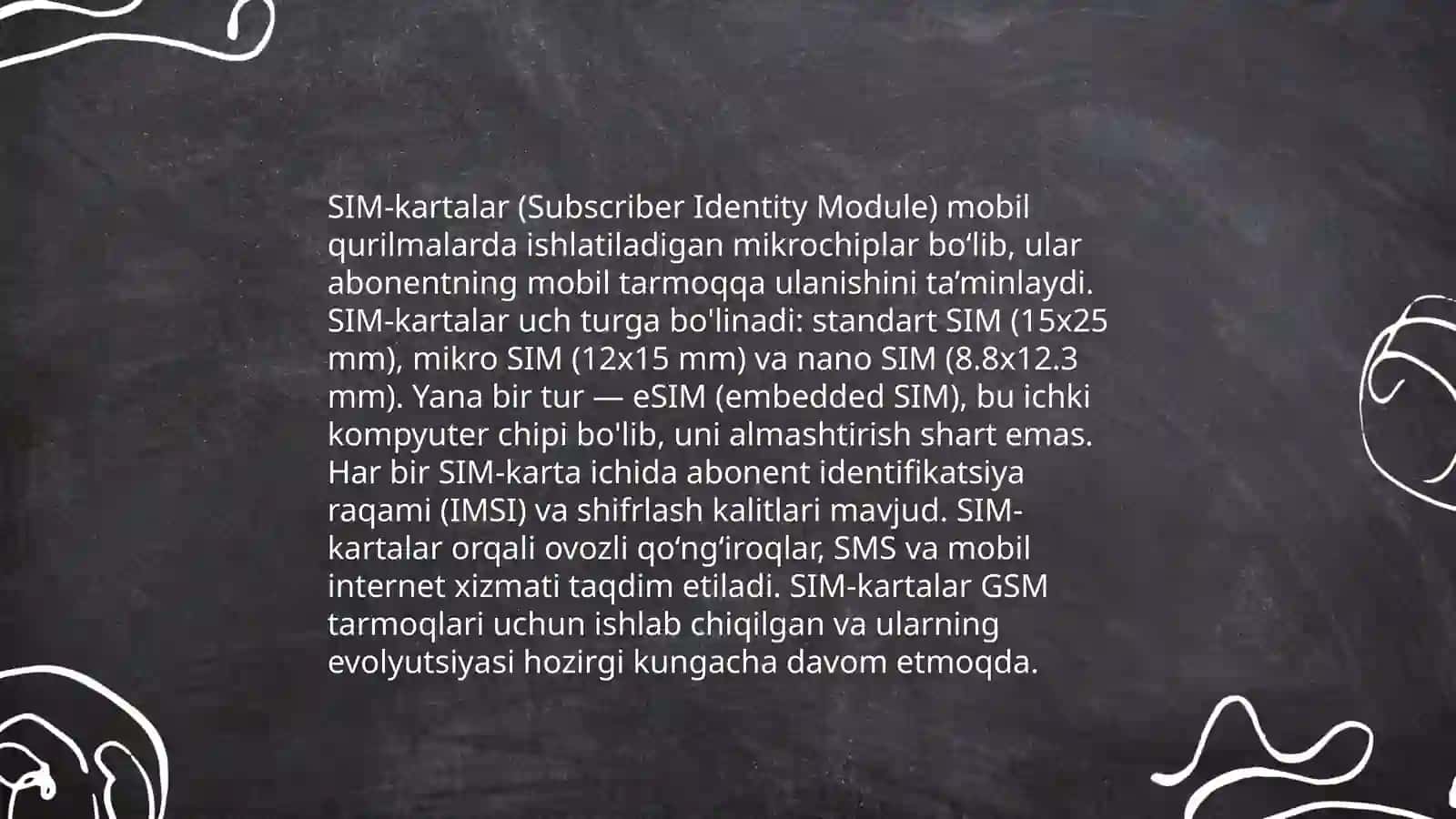Simsiz aloqa texnologiyalari 4