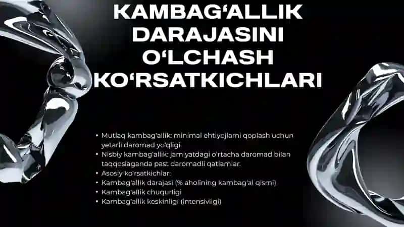 KAMBAG‘ALLIK KO‘RSATKICHLARI VA TENGSIZLIK 4