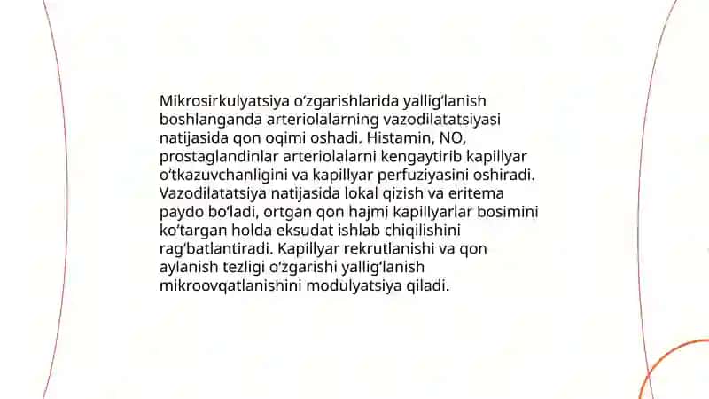 Yalligʻlanish patofiziologiyasi 4