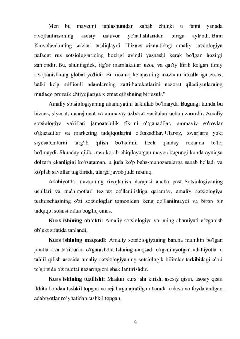 Amaliy sotsiologiya va uning ahamiyati 4