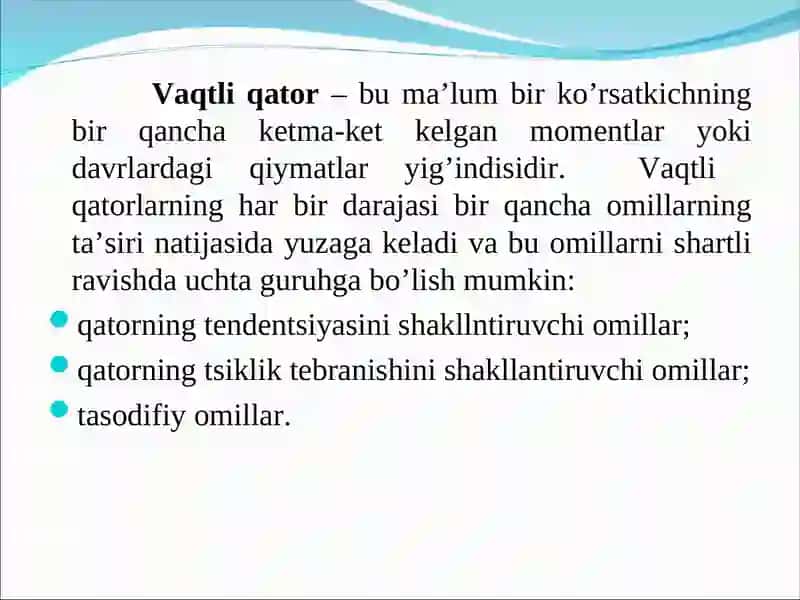 Dinamik ekonometrik modellar 4