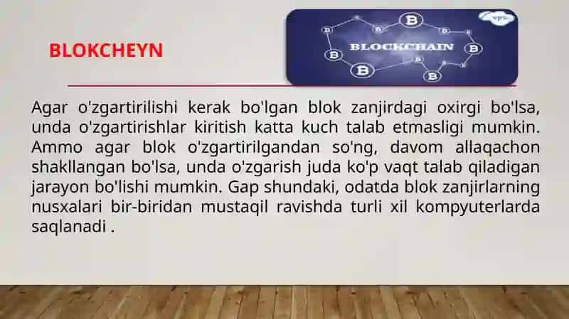 BLOKCHEYN TEXNOLOGIYALAR 4