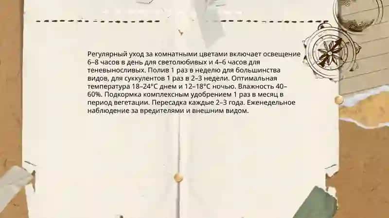 Растения в уголке природы 4