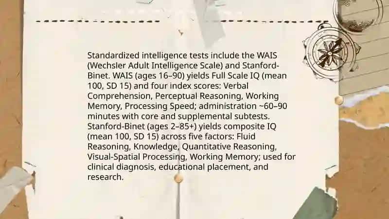 IQ Testing: History and Constructs 4