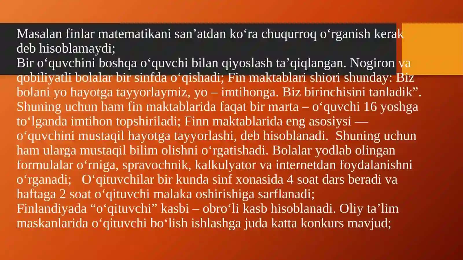 Jahonning rivojlangan davlatlarda ta’lim tizimi 4