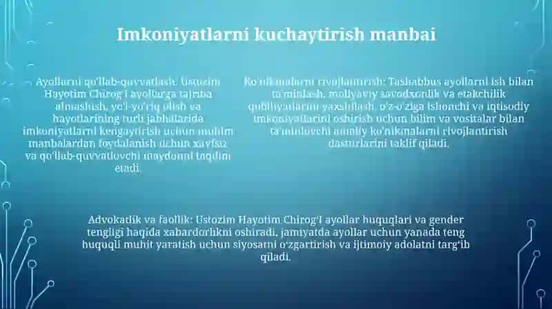 Ustozim Hayotim Chirog'I 4