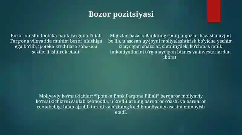 Ipoteka Bank Fargona Filiali 4