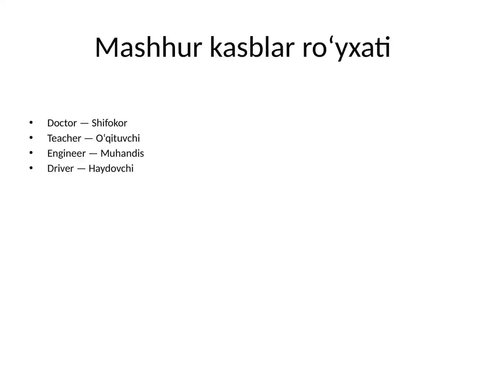 Future Tense Verbs nima? 4