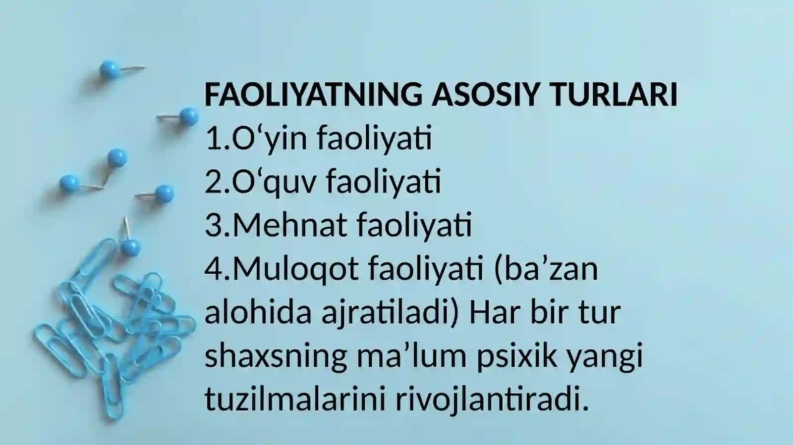 FAOLIYAT 4