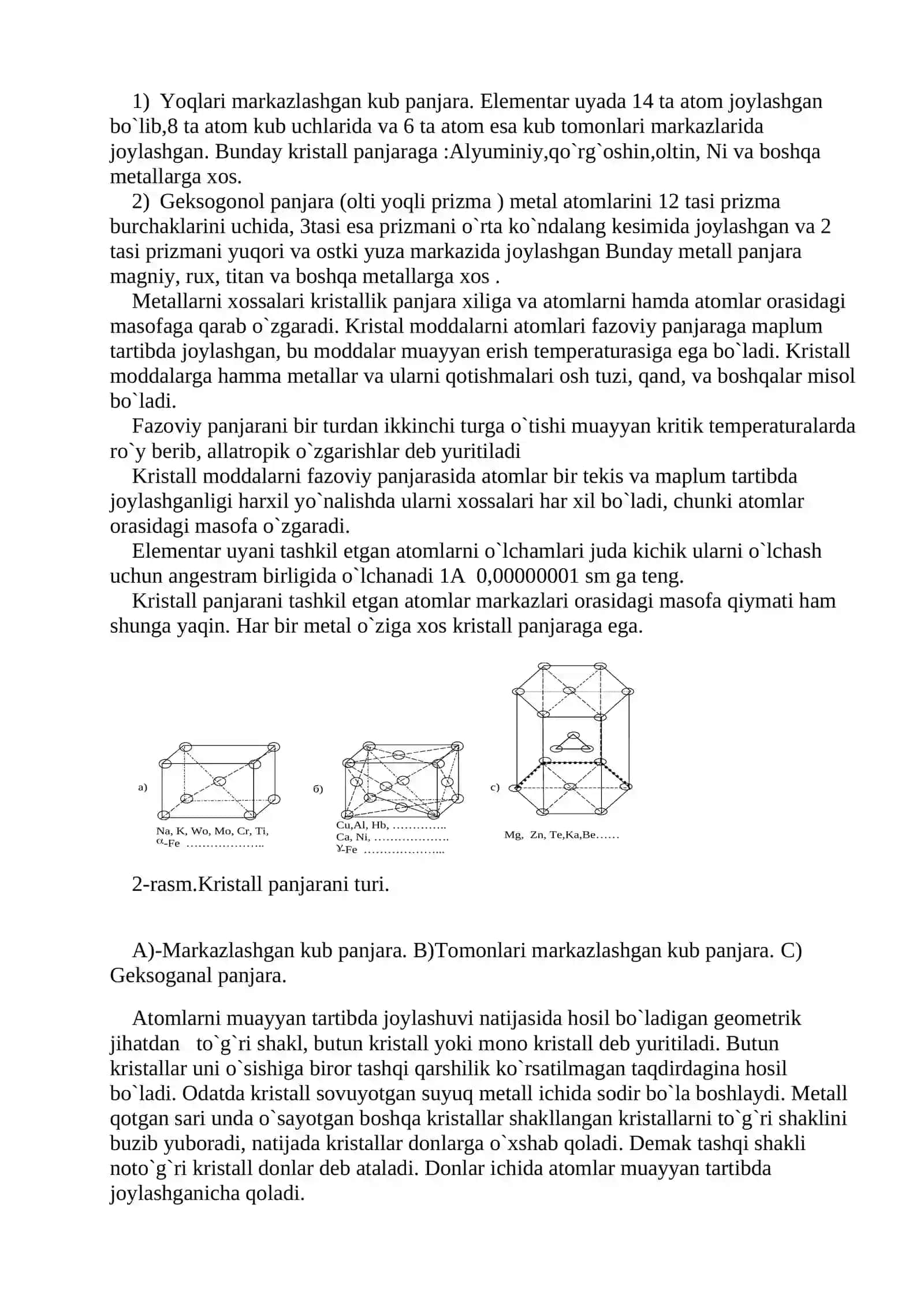 Elektrotexnika materiallari. Asosiy xossalari 4