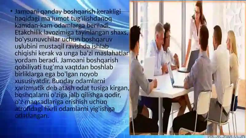Guruh va jamoada samarali faoliyat olib borish 4
