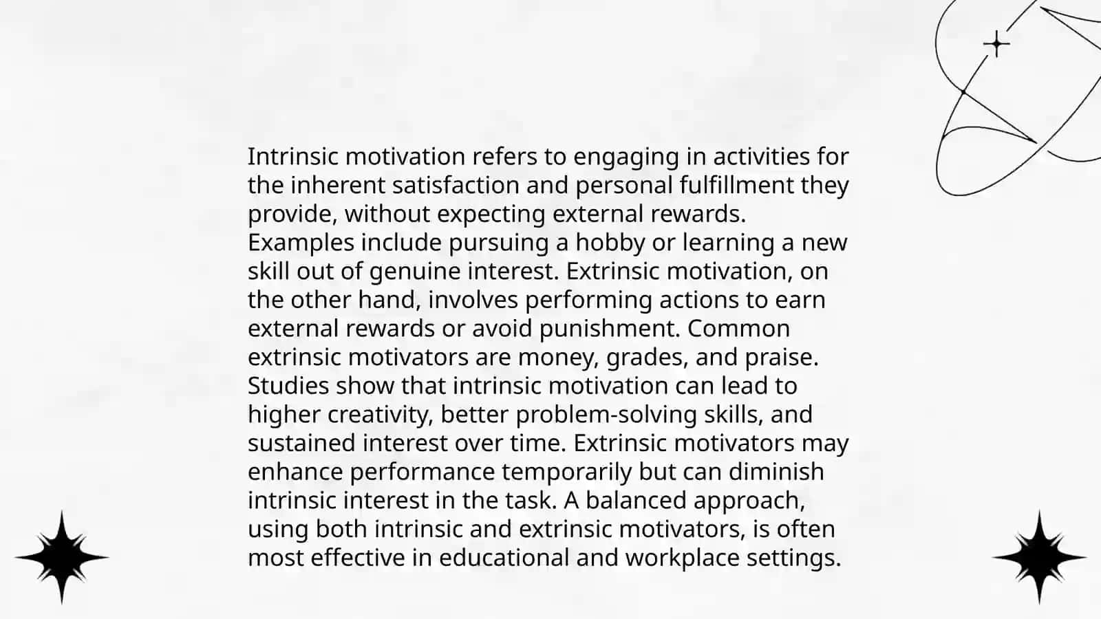 Intrinsic vs Extrinsic Motivation 4
