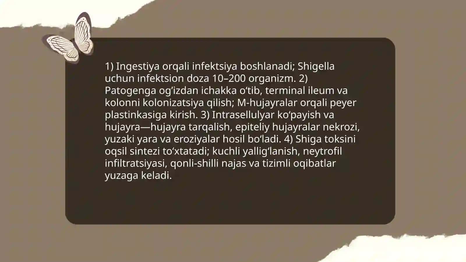 Yuqumli ichak kasaligilarida dizenteriya 4