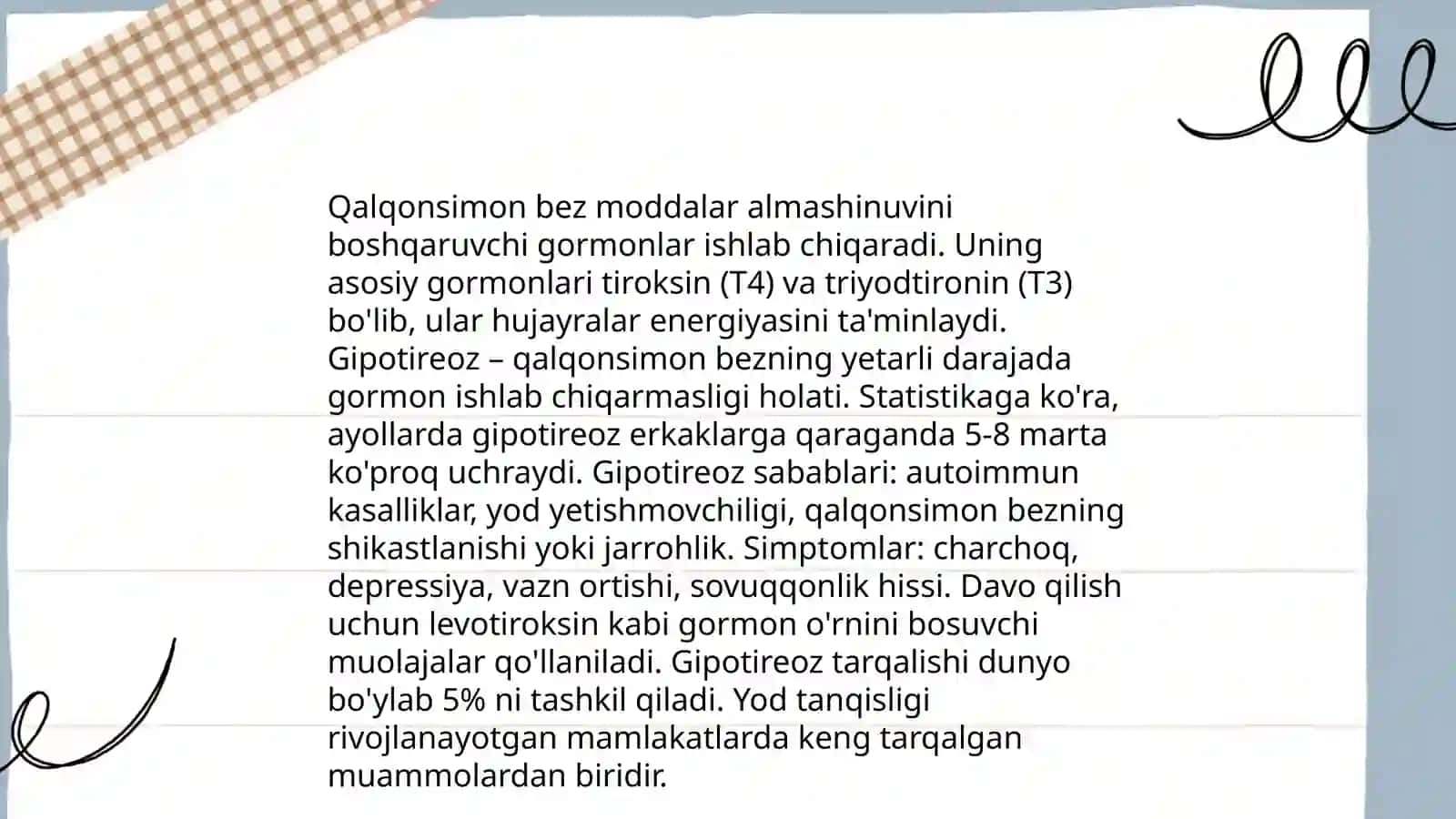 Avtonom endokrin bezlarning idora qilinishi 4