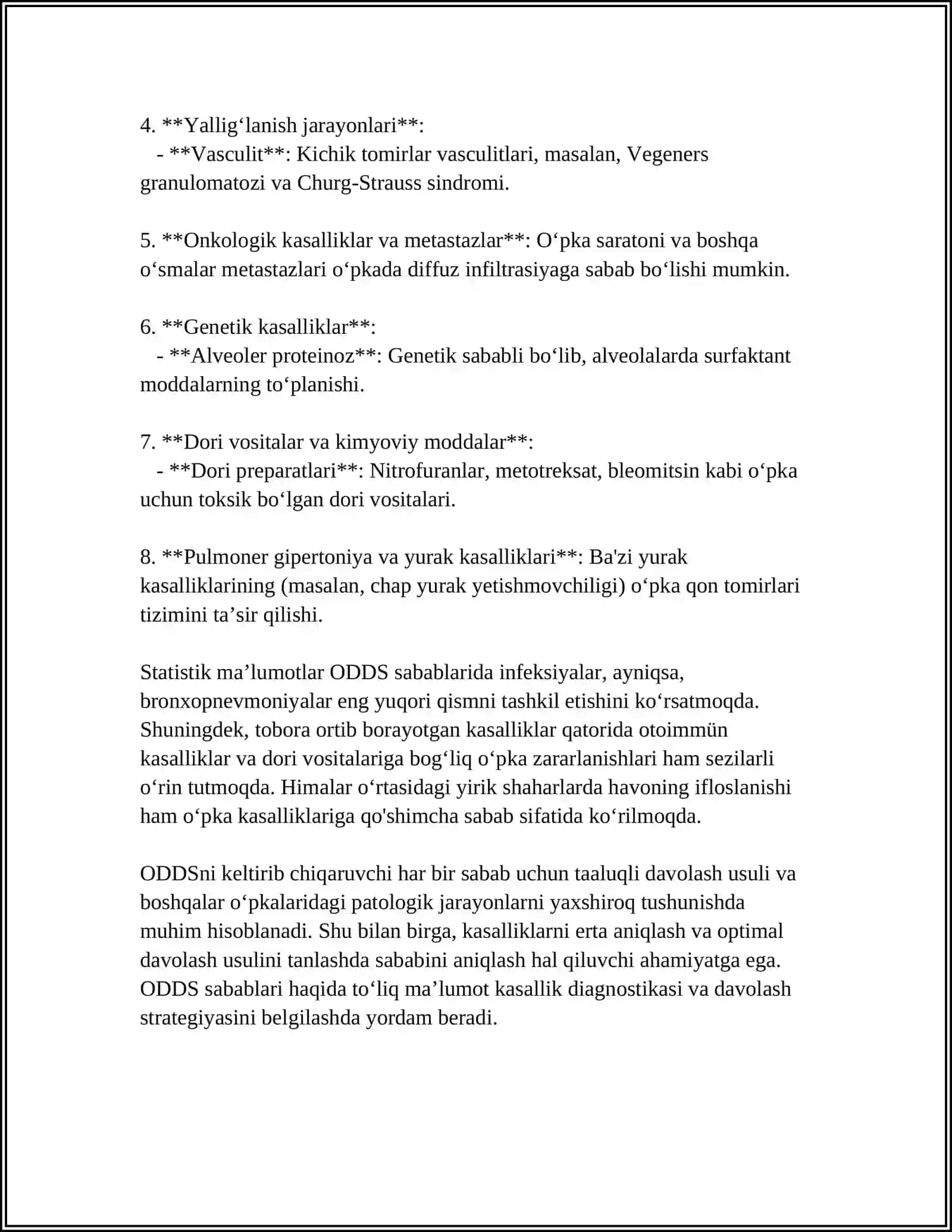 O‘PKANING DIFFUZ DISSEMINATSIYA SINDROMI 4