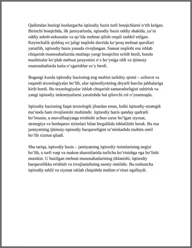 IQTISODIY BAZIS TUSHUNCHALARI 4