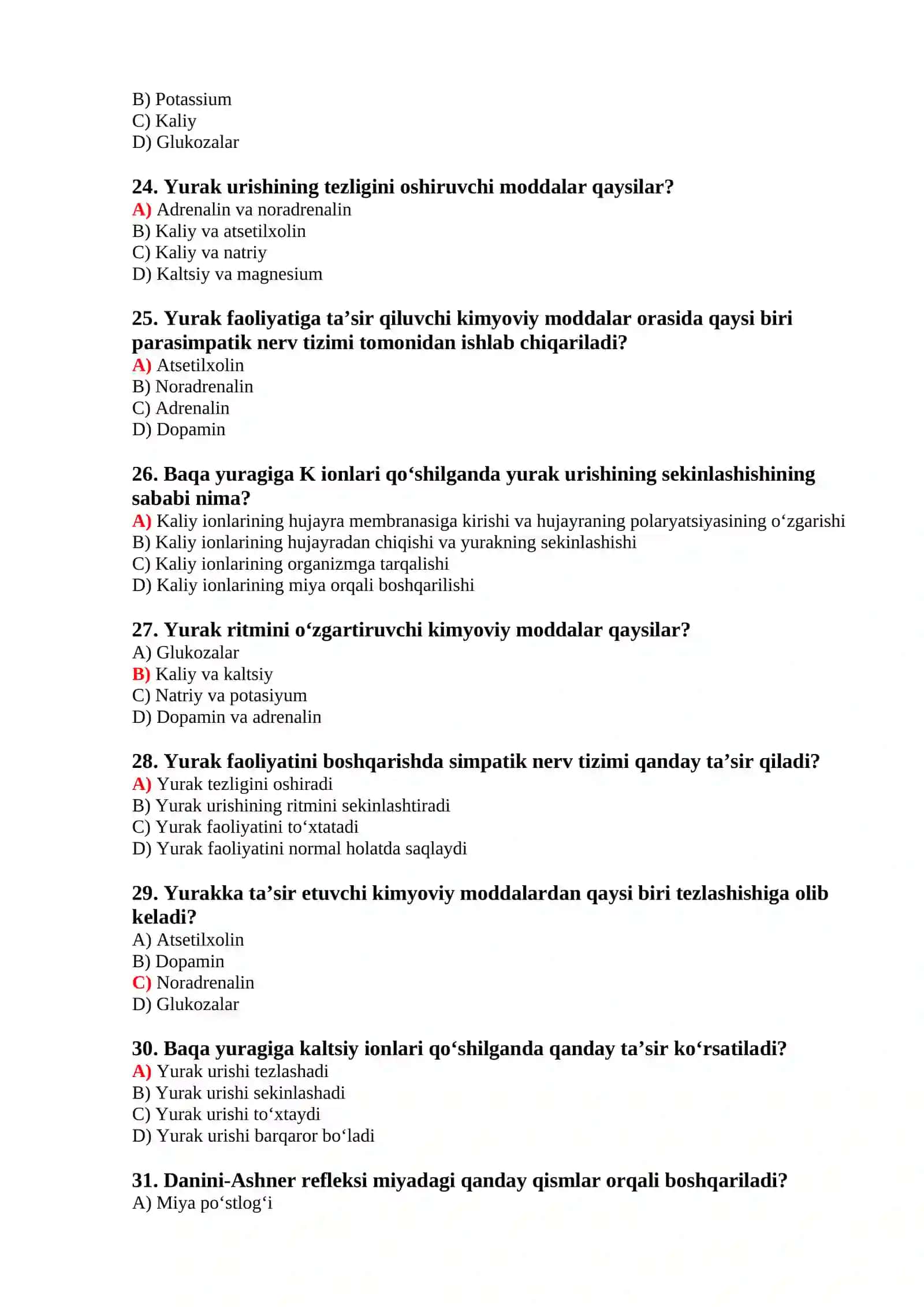 Yurak faoliyatini boshqarish 4