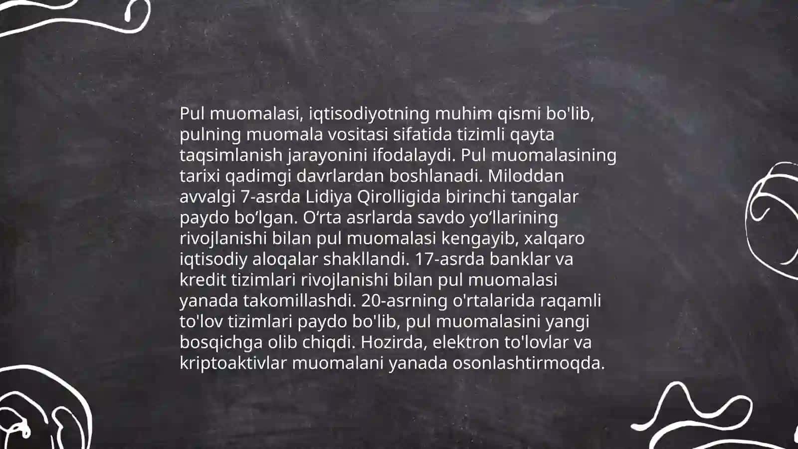 Tovar va pul munosabatlarining shakllanishi 4