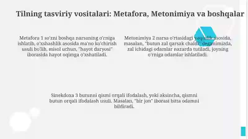 Nutq madaniyati va tilning tasviriy vositalari 4