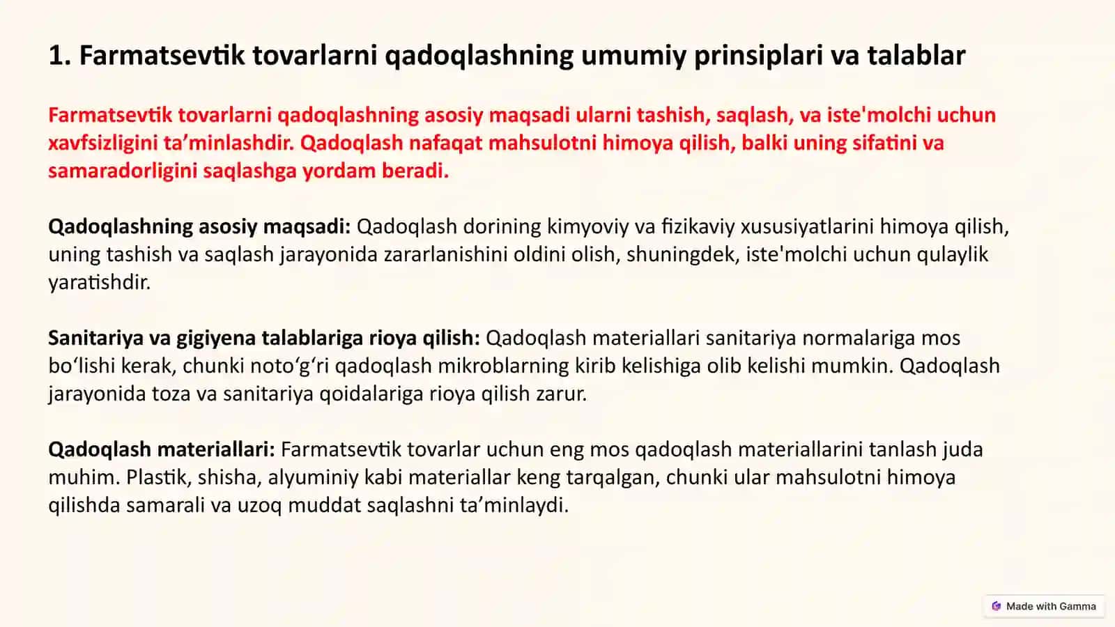 Farmatsevtik tovarlarni qadoqlash va markirovka 4