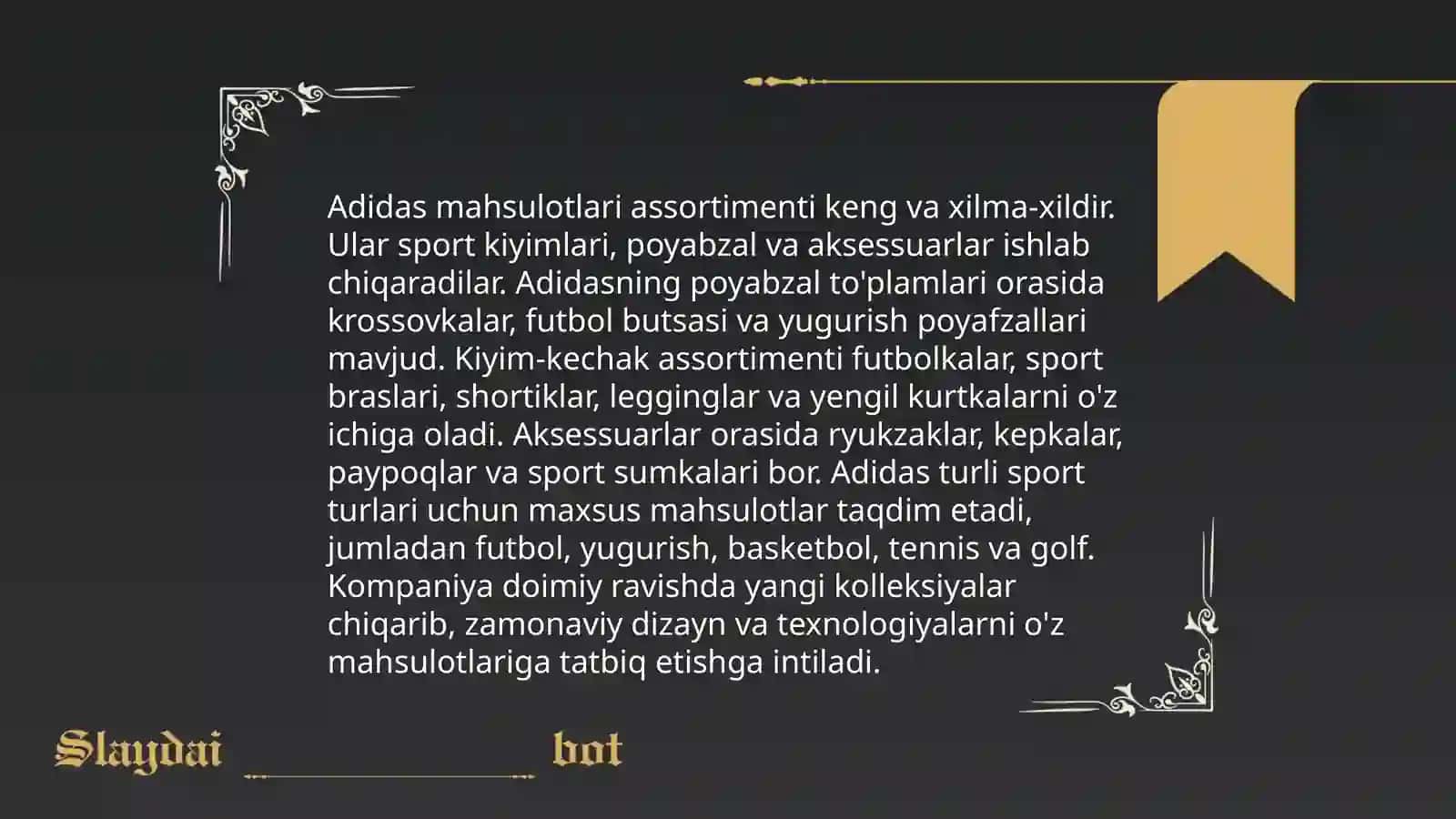 Adidas kompaniyasining tarixi 4