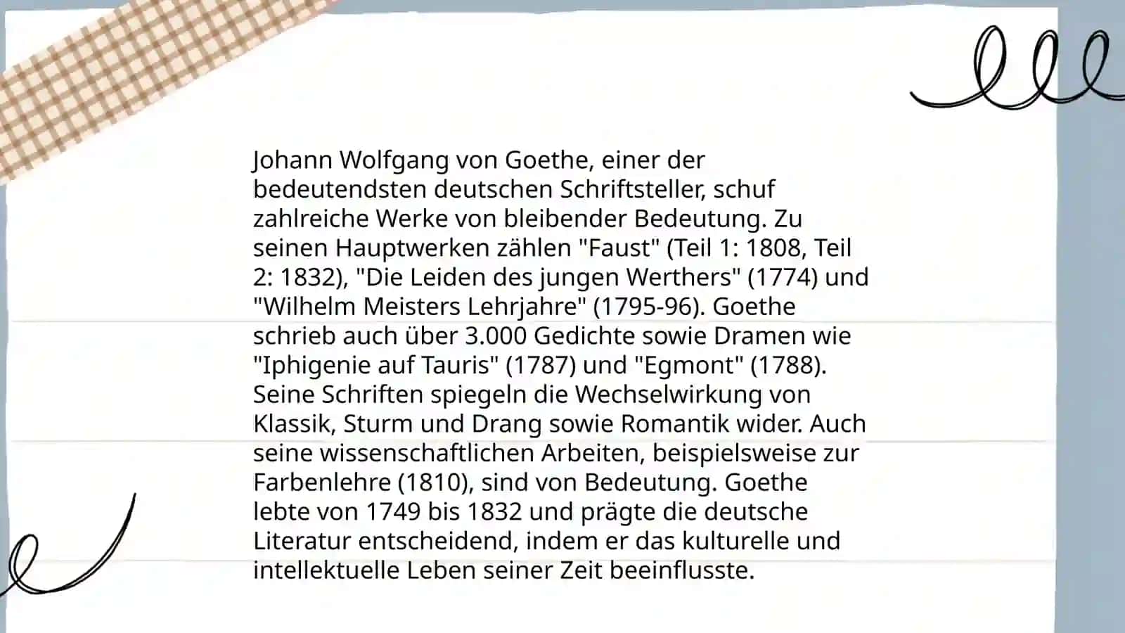 Johann Wolfgang von Goethe 4