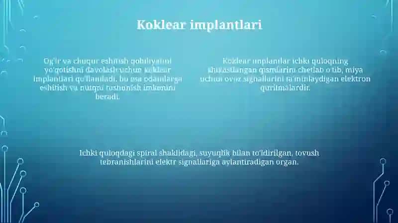 Cohlear apparati 4